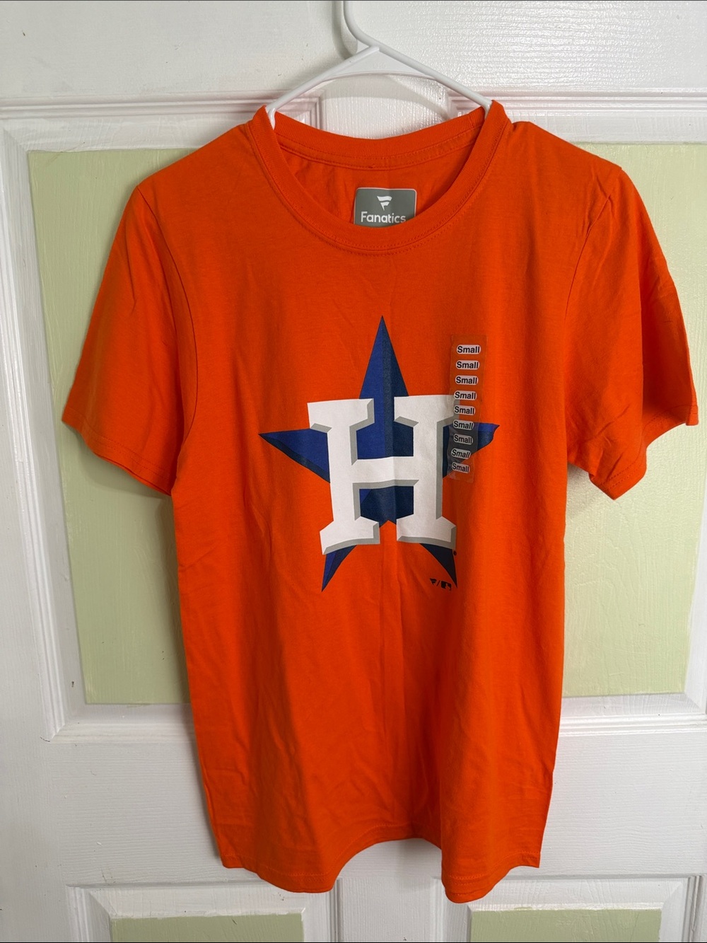 Fanatics Kids Orange Houston Astros 'H' Star Tee